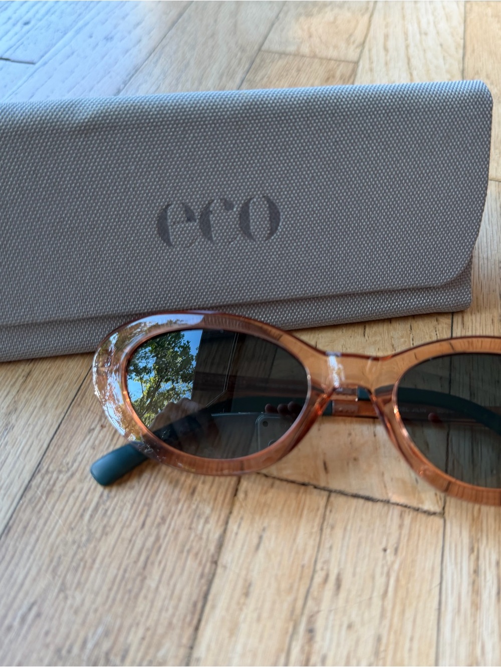 eco Jilin Sunglasses in Nude